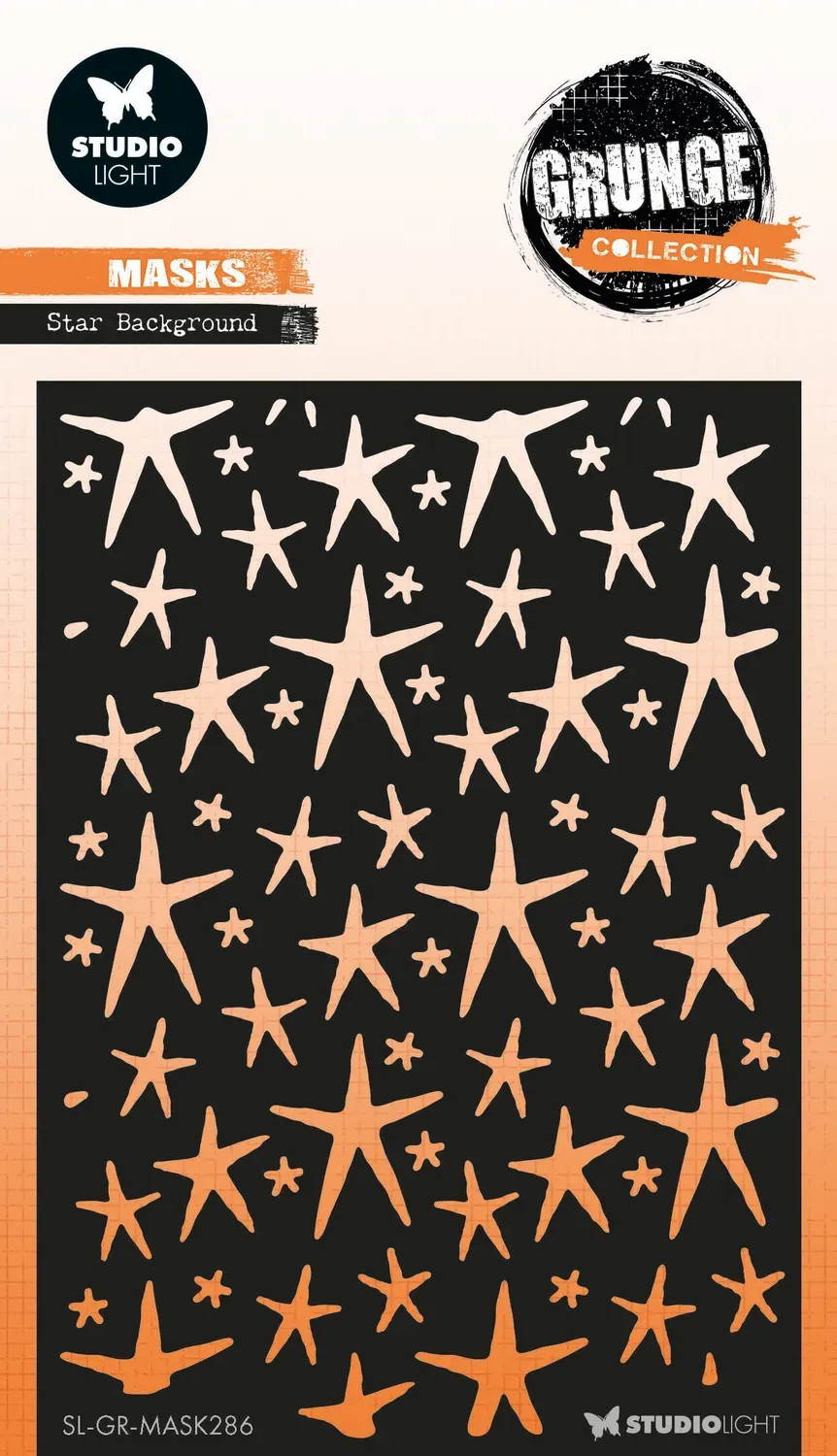 StudioLight Grunge Collection Star background Maske A6