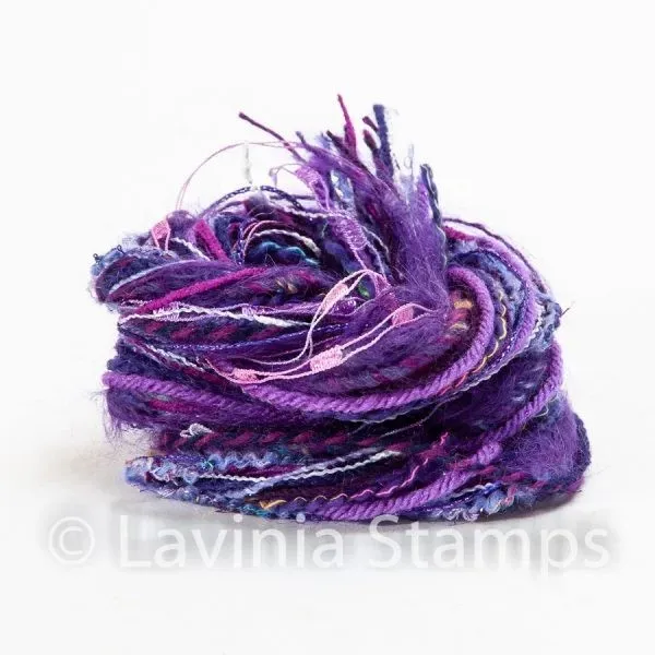 Lavinia Stamps Crafting Yarn Garn Purple Haze