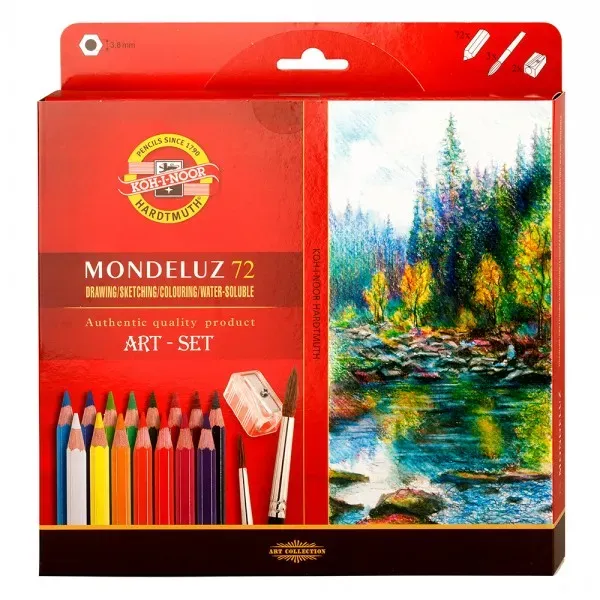 Lavinia Stamps Mondeluz Aquarellstifte 72er Set