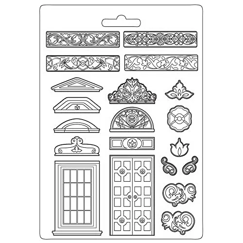 Stamperia Casa Granada K3PTA4526 Soft Mould A4 Tür