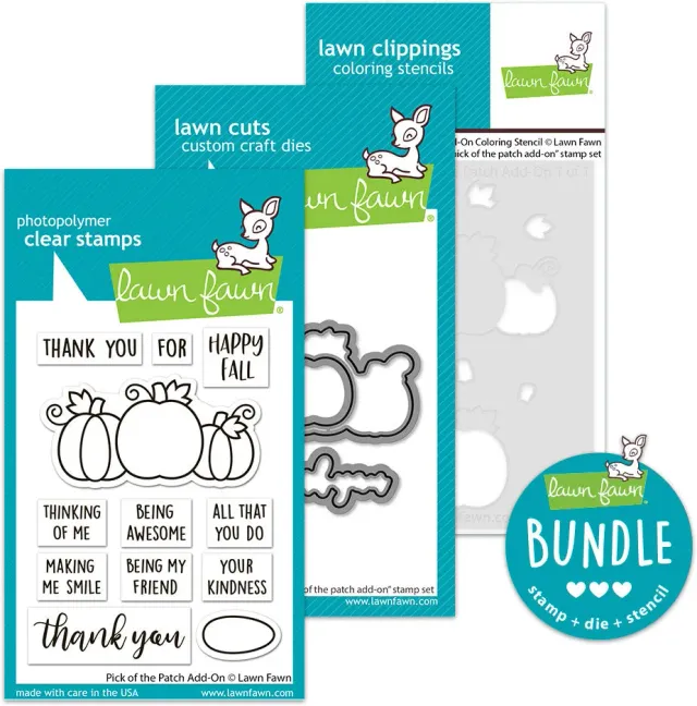 Lawn Fawn Pick of the Patch Add-On Bundle Stempel Set