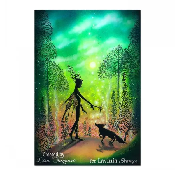 Lavinia Stamps Celestial Tree Stempel Photopolymer