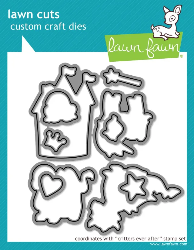 Lawn Fawn Critters Ever After Stanzen Märchen Tiere