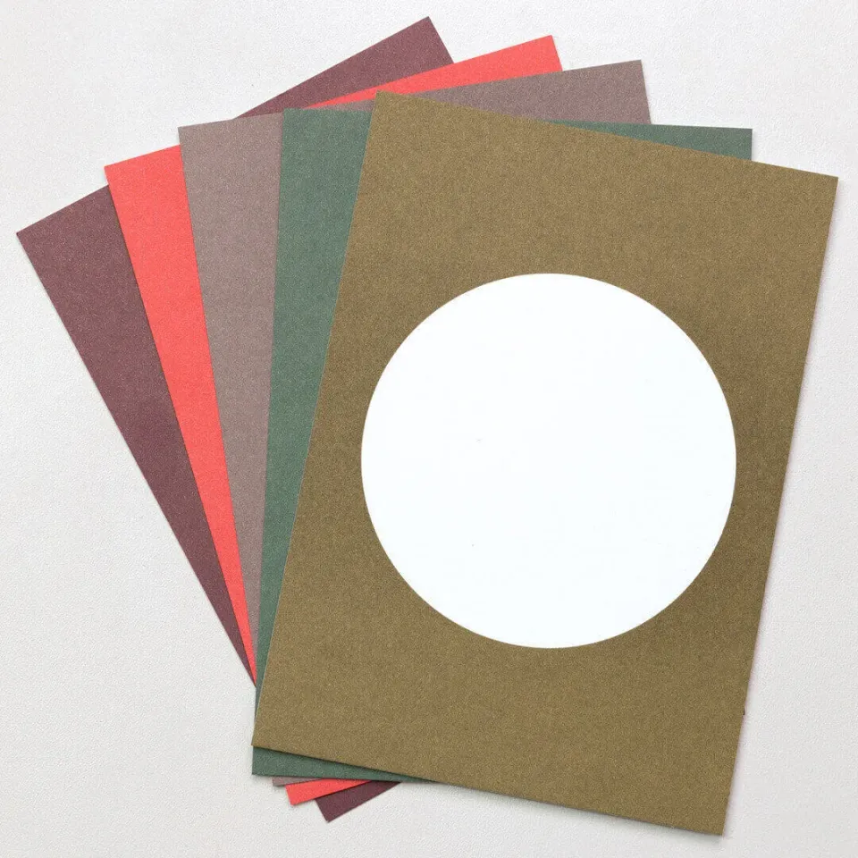 Perlenfischer Weihnachten Mix Postkartenset A6 5er bunt