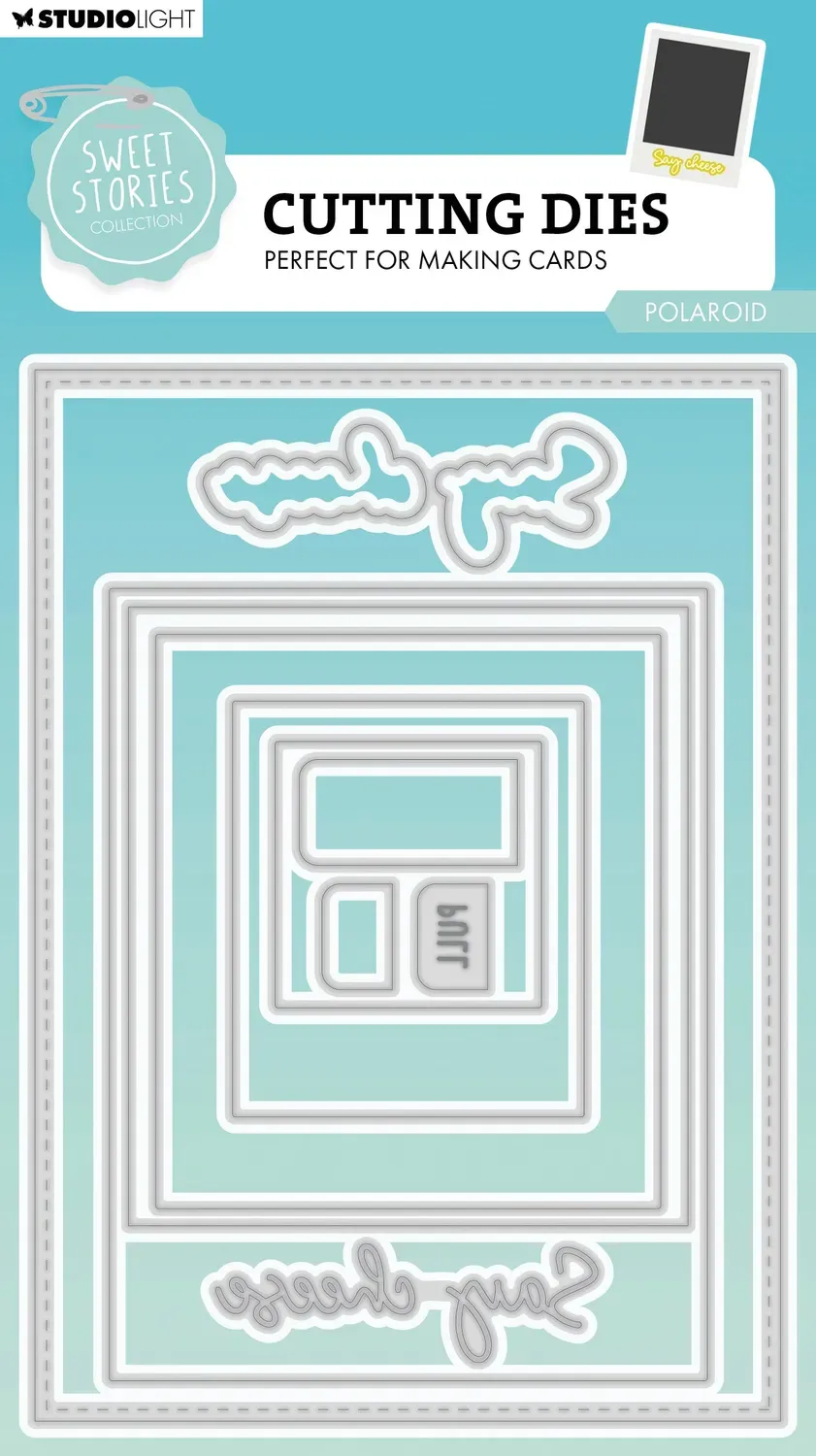 StudioLight Sweet Stories Polaroid Stanzschablone 148x105mm
