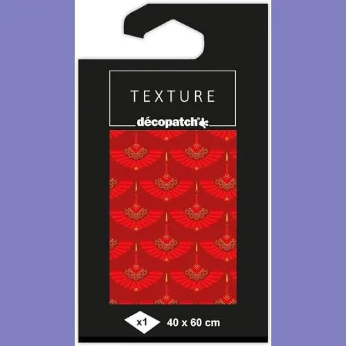 décopatch TD815C Décopatch-Papier Pfau 40x60cm 1 Bogen