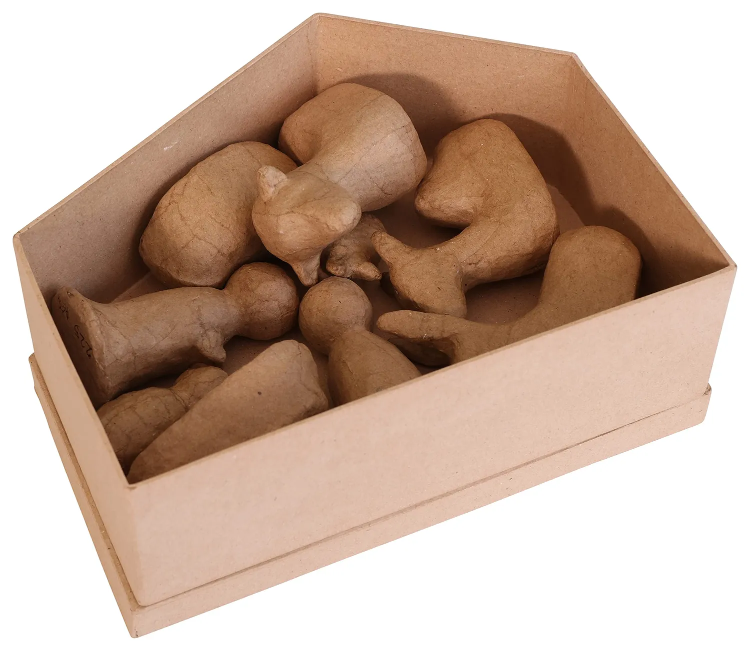 Décopatch NO053C Weihnachtskrippe Pappmaché Figuren