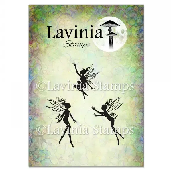 Lavinia-Stamps Three Dancing Fairies Stempel Fotopolymer