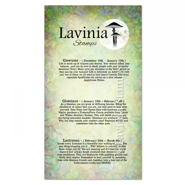 Lavinia Stamps Crystal Signs Stempel Photopolymer klar
