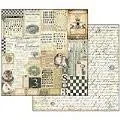 Stamperia Alchemie SBBL34 Scrapbookpapier 30,5x30,5cm säurefrei