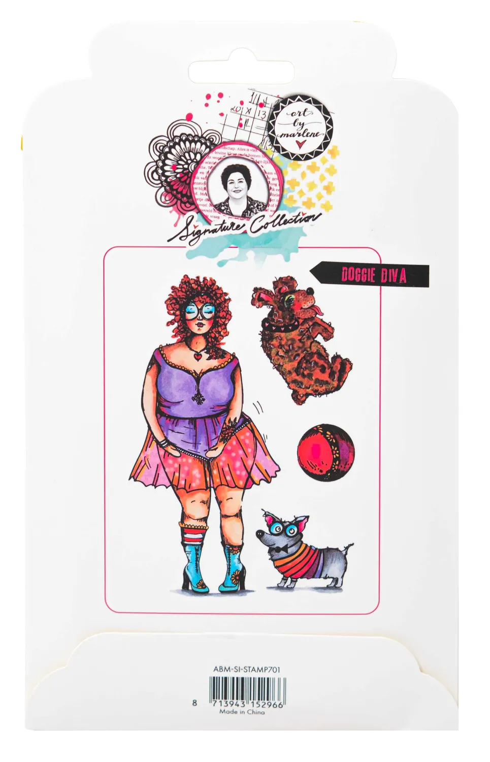 StudioLight Marlene Doggie Diva Clearstamp