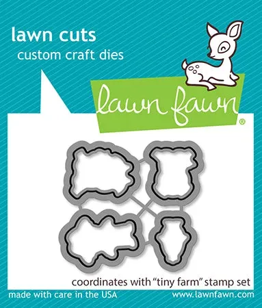 Lawn Fawn Tiny Farm Lawn Cuts Stanzschablonen Bauernhof