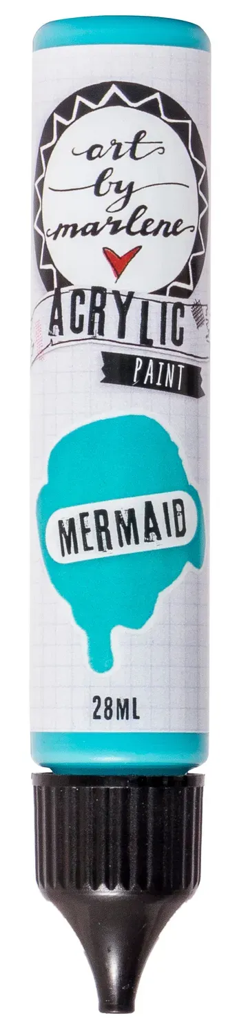 Art by Marlene Essentials Acrylfarbe Mermaid 28 ml türkis
