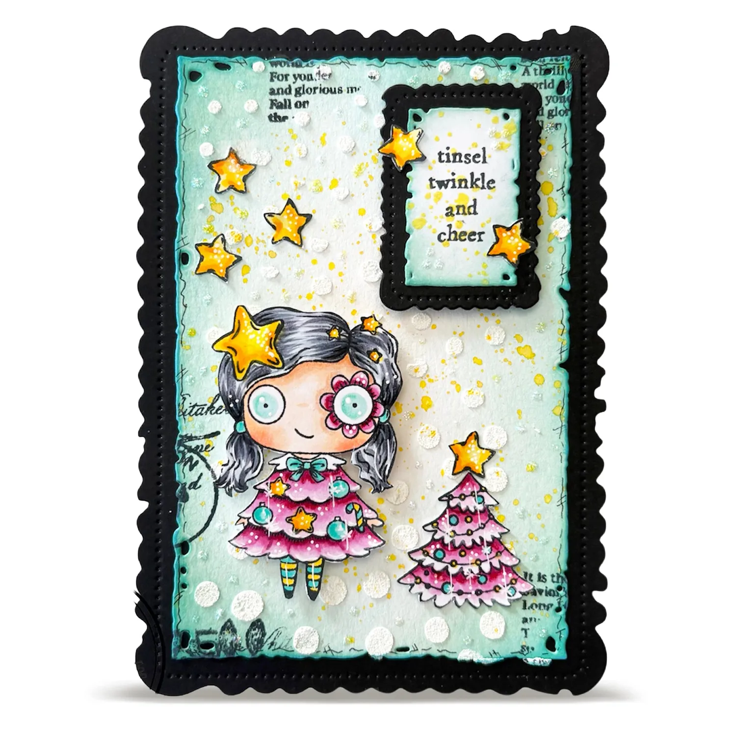 AALL and Create TP-1393 Sparkle Season Stempel A7 Weihnachten