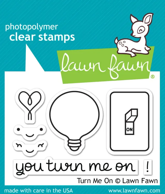 Lawn Fawn Turn Me On LF1020 Stempel Glühbirne