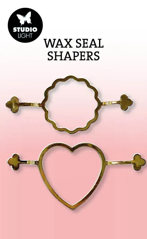 StudioLight Essentials Wax Shapers Scallop Herz Siegelformer
