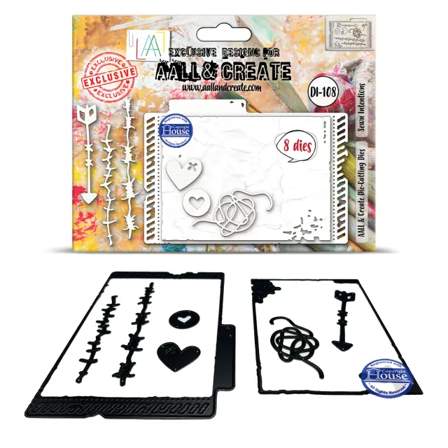 AALL and Create DI-108 Sewn Intentions Stanzschablonen