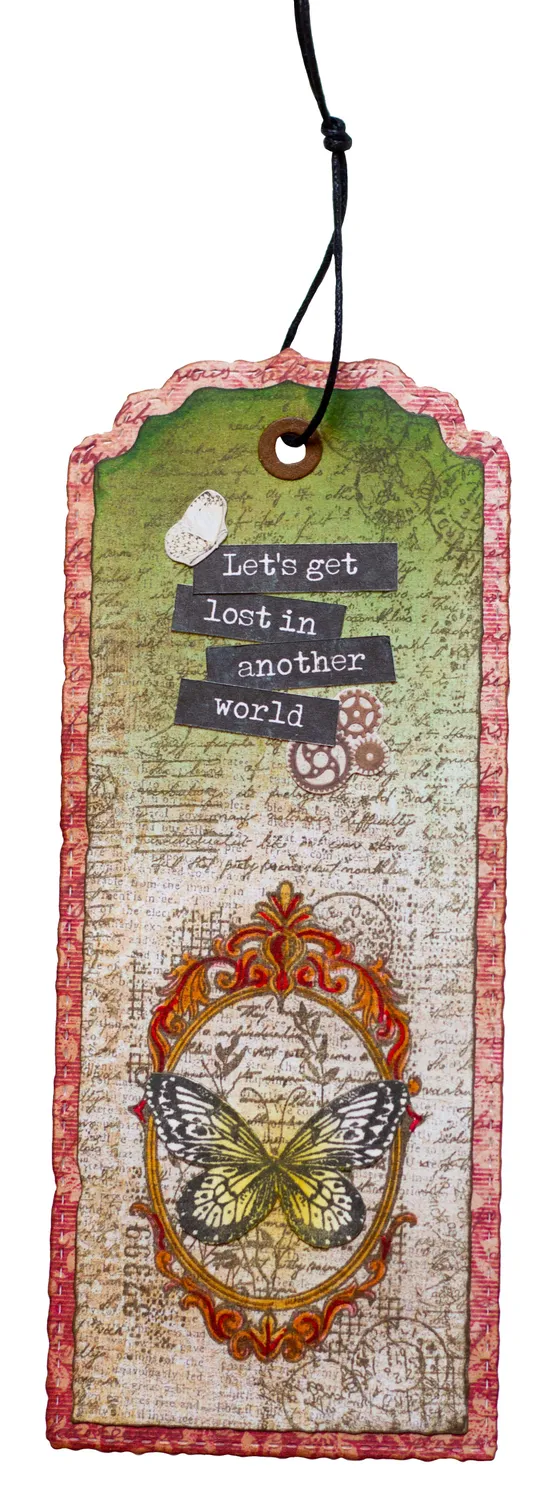 StudioLight Grunge Vintage Flowers Die-cut Papier Elemente