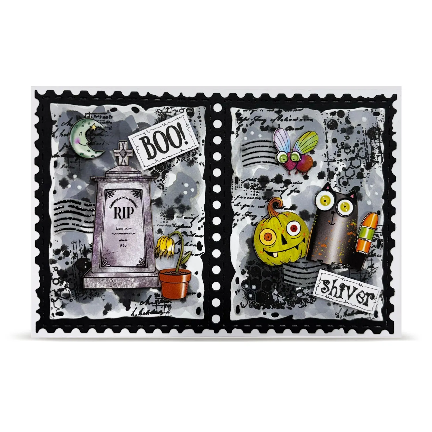 AALL and Create Geometric Gazette Stempel Bundle A6 11-tlg