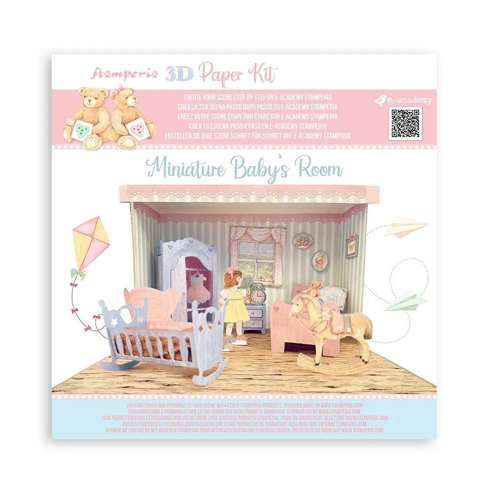 Stamperia DayDream Babyroom 3D Papier-Set 3D-Effekt