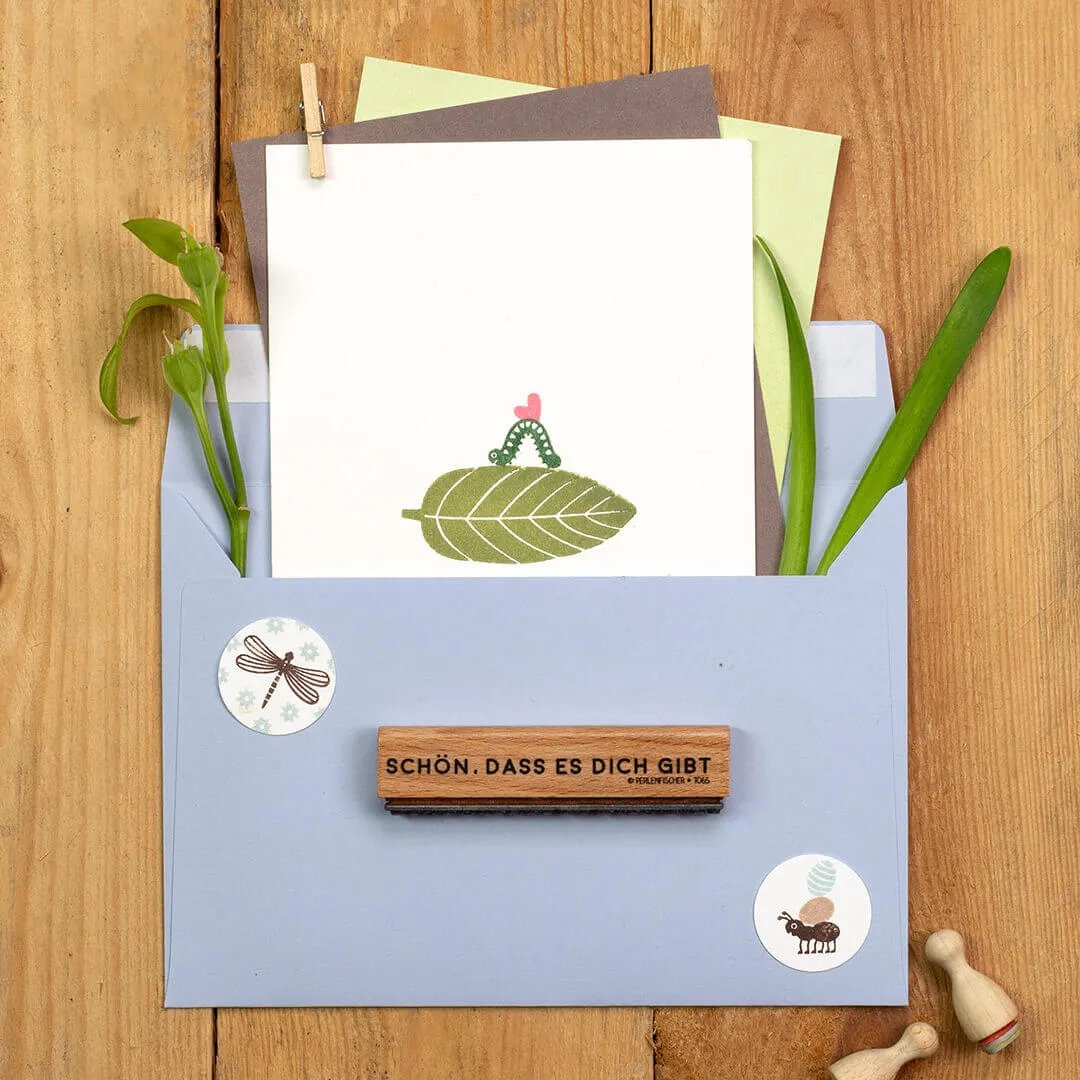 Perlenfischer Ameise 1 Stempel 14x10 mm Mini