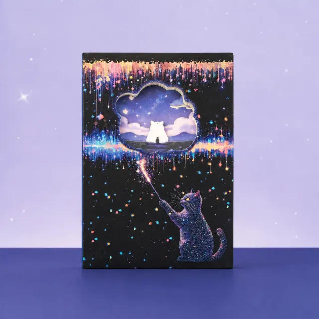 Ieebee Starlit Fairy Dreams 3D Journal 60 Seiten Sternenhimmel
