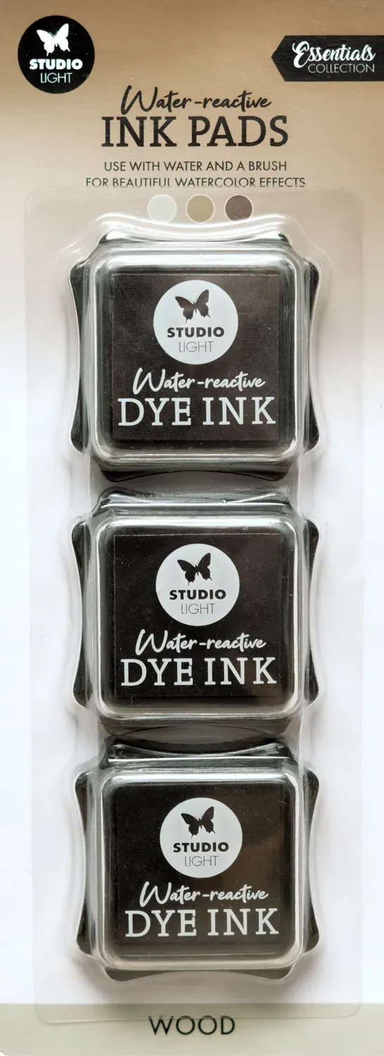 StudioLight Essentials Water-reactive Stempelkissen Wood wasserreaktiv