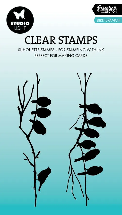 StudioLight Essentials Clear Stamp Stempel Bird Branch