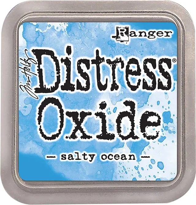 Tim Holtz Distress Oxide Stempelkissen Salty Ocean Blau