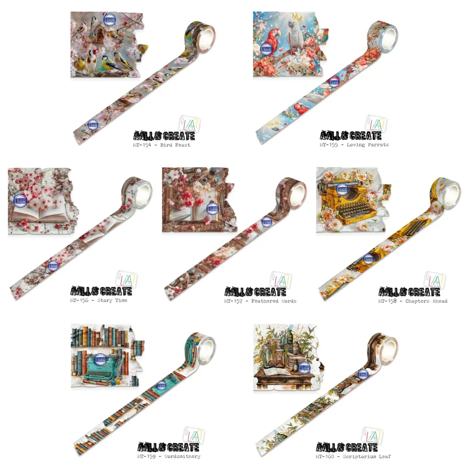 AALL and Create Story Ahead Washi Tape Layer-It-Up Story