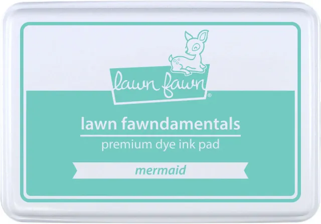 Lawn Fawn Mermaid Stempelkissen Türkis Petrol Ink Pad