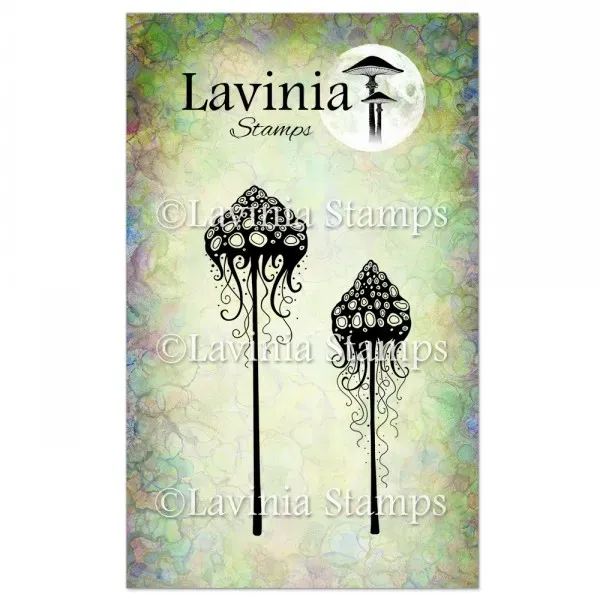 Lavinia Stamps Mushroom Lantern Set Stempel Pilzmotiv