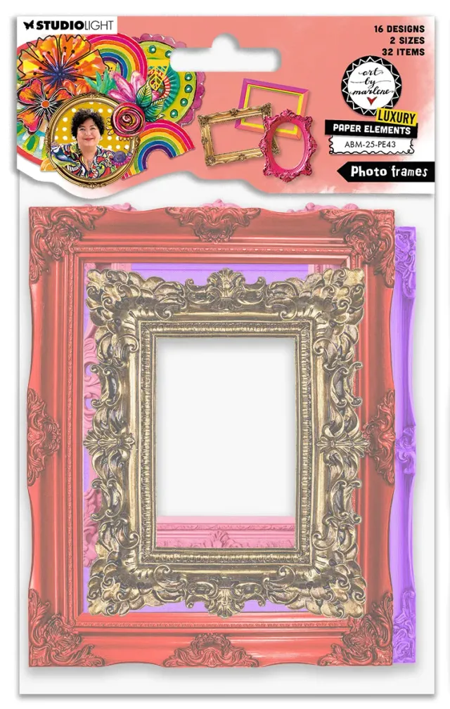 Art by Marlene 2025 Photo Frames Papier-Elemente 32tlg