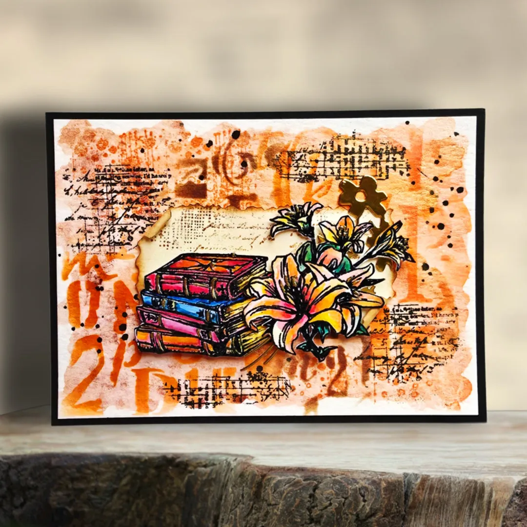 AALL and Create PC-267 Typestorm Schablone 15x15 cm