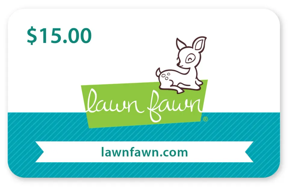 Lawn Fawn $15 Geschenkkarte digitaler Gutschein E-Mail
