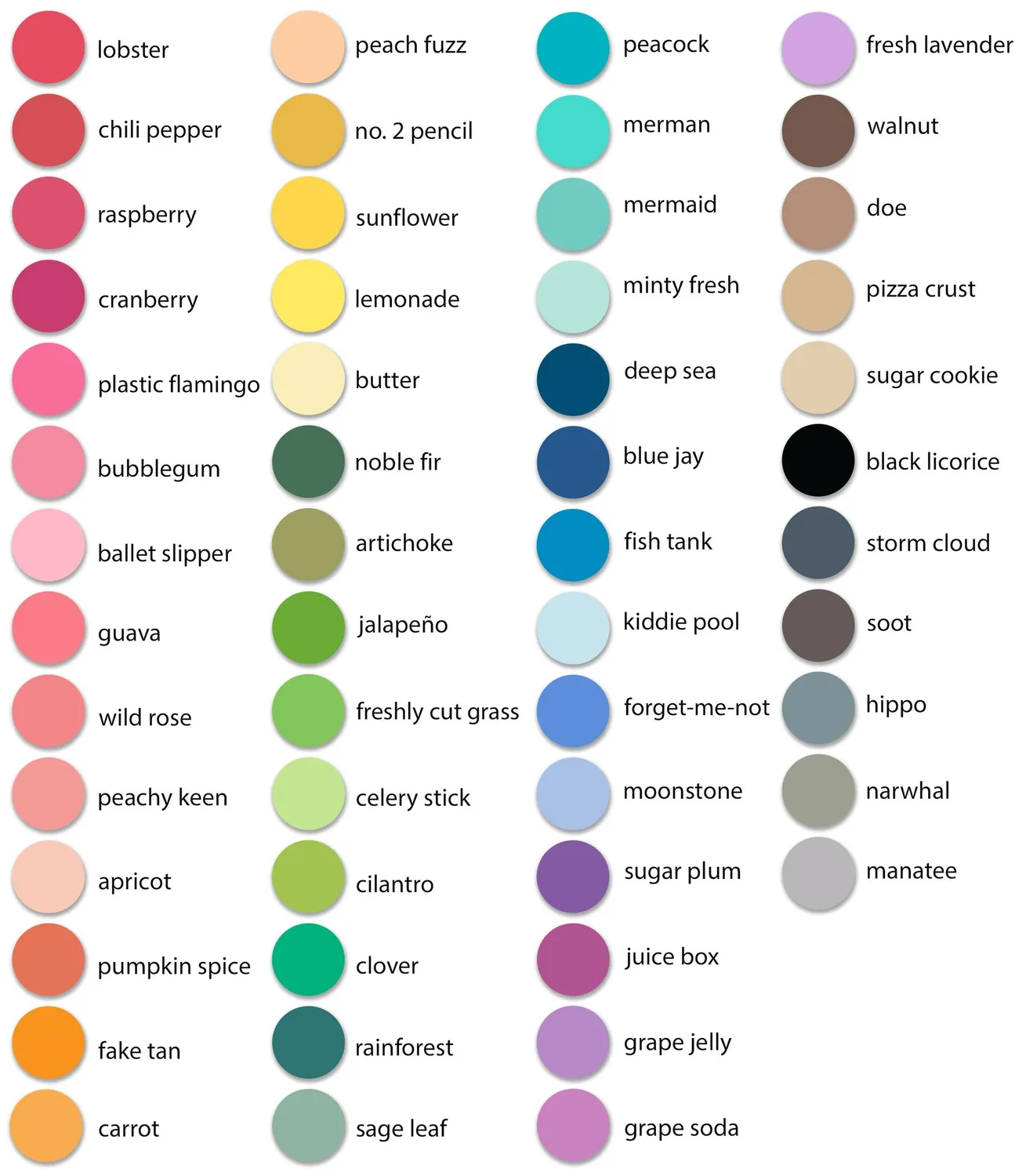 Lawn Fawn Nachfüller Bundle 53 Farben Re-Inker Set