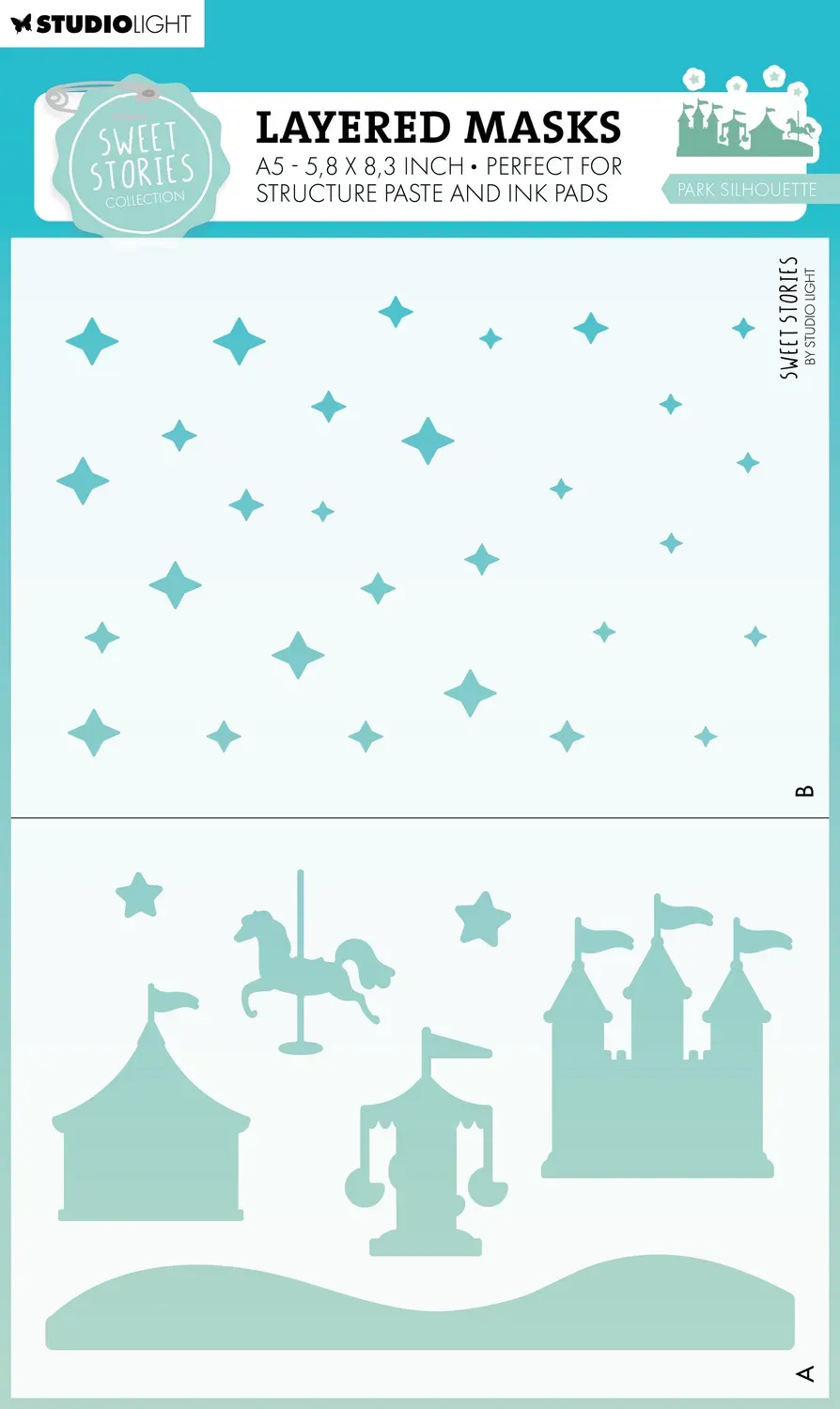 StudioLight Sweet Stories Park Silhouette Maske 210x148mm