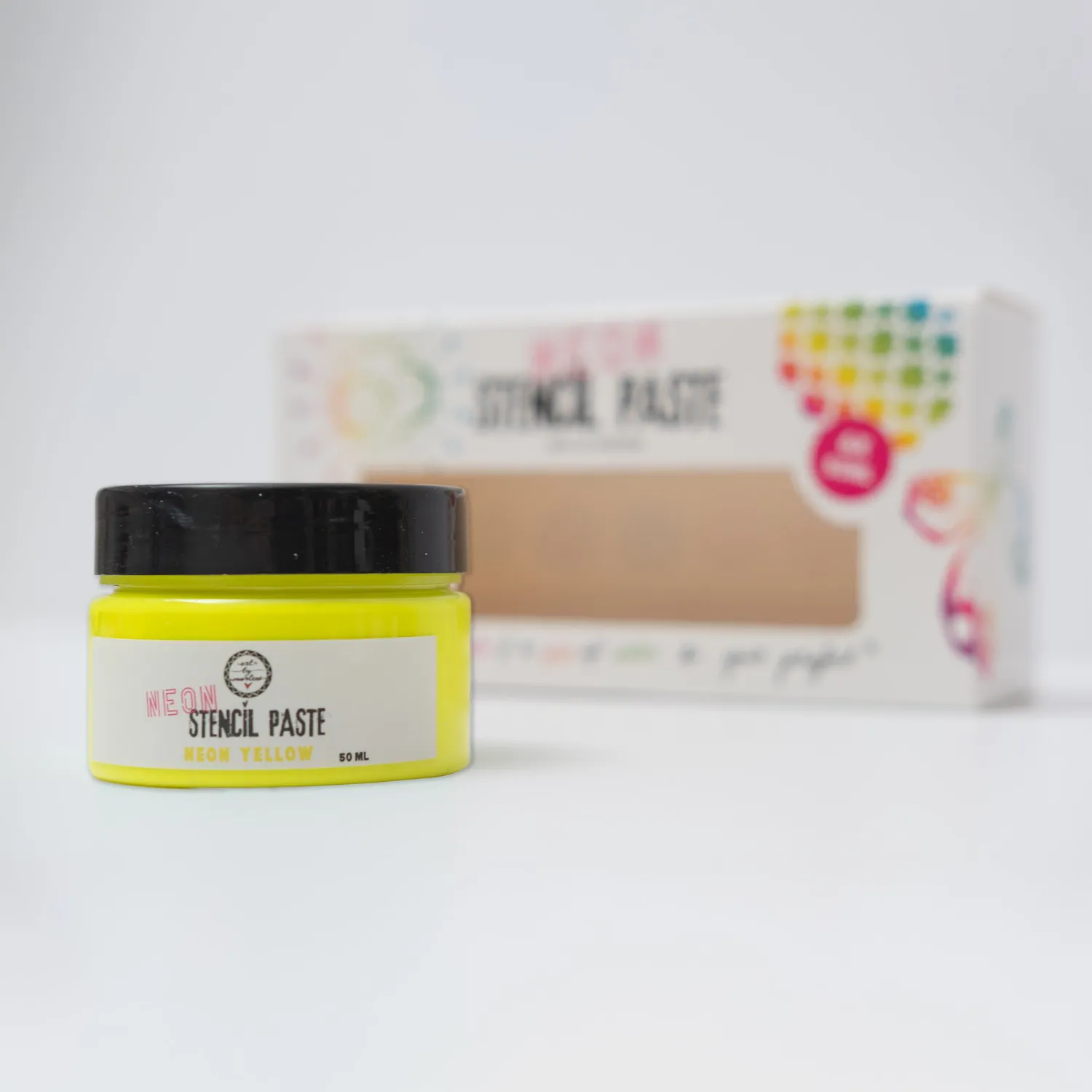 Art by Marlene Stencil Paste Neon 6x50 ml Strukturpaste