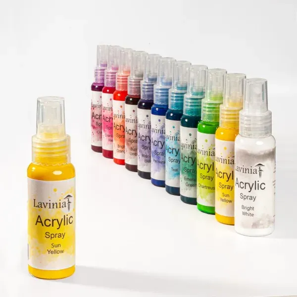 Lavinia-Stamps Acrylic Spray Acrylfarbe Sun Yellow