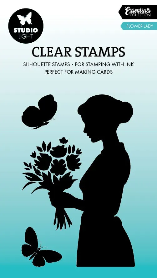 StudioLight Essentials Flower Lady Stempel 62x93mm