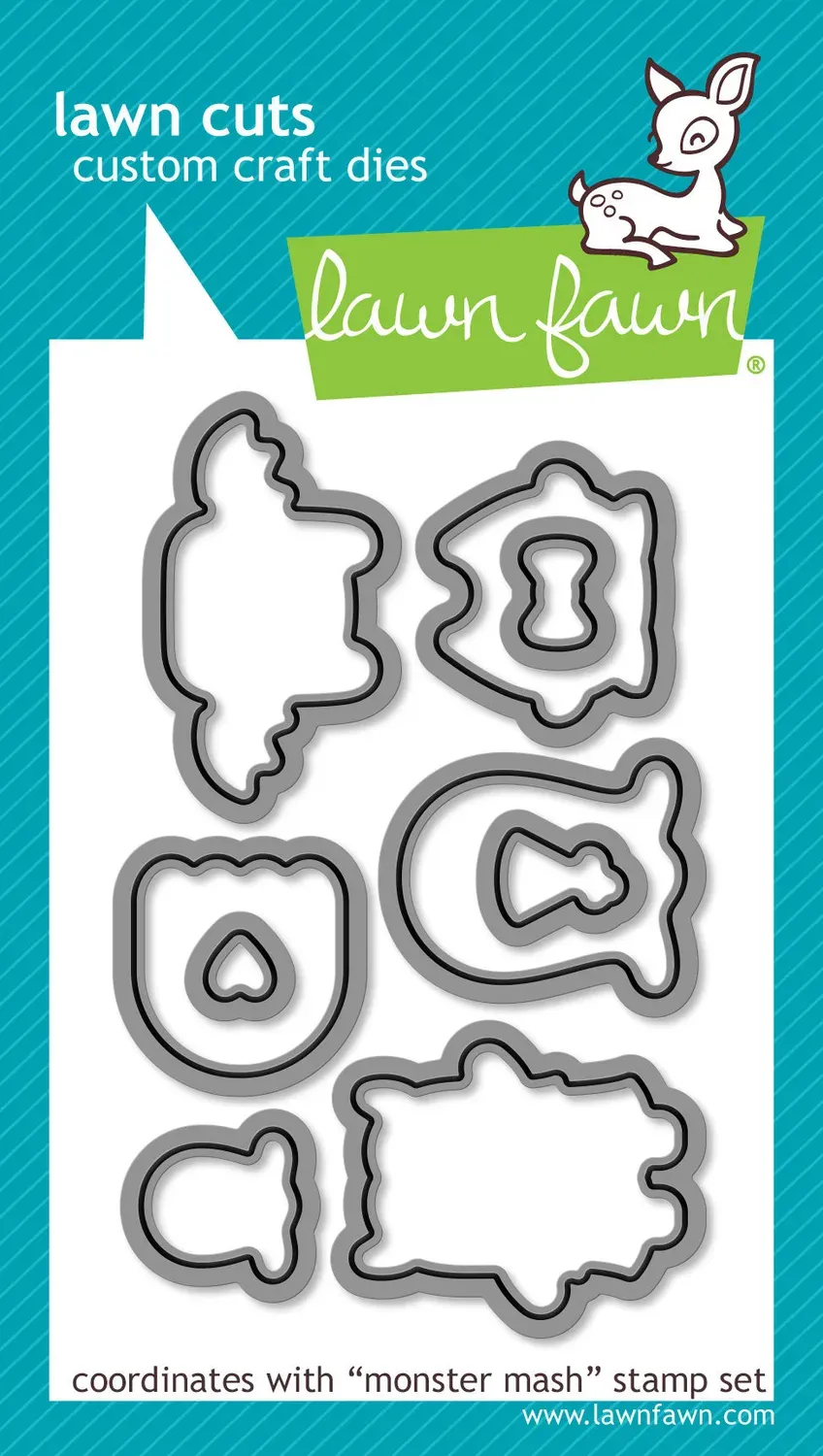 Lawn Fawn Monster Mash Stanzen Halloween Monster