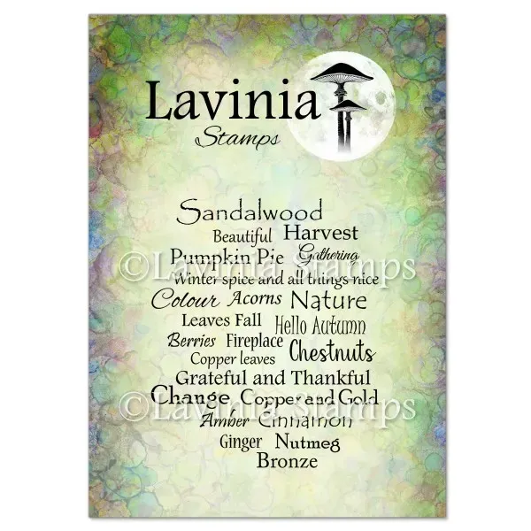 Lavinia Stamps Winter Spice Stempel Gewürzmotiv