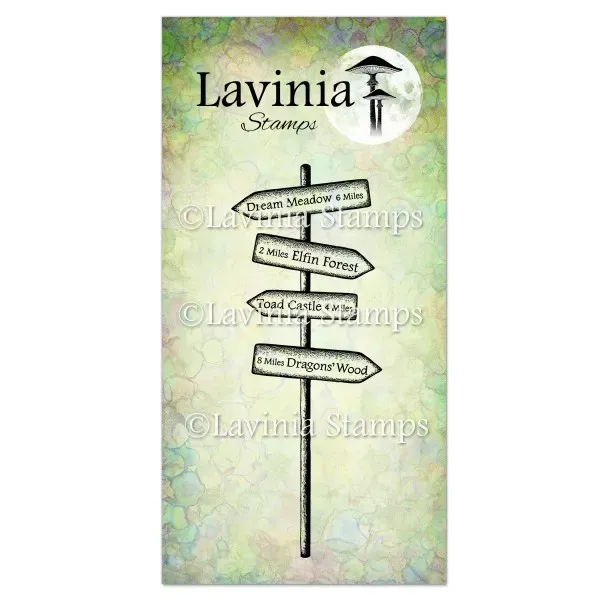 Lavinia Stamps Fairy Towns Stempel Photopolymer Häuser