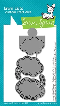 Lawn Fawn Reveal Wheel Thought Bubble Stanze Add-On