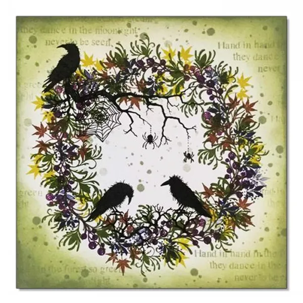 Lavinia Stamps Crow Set Stempel Photopolymer