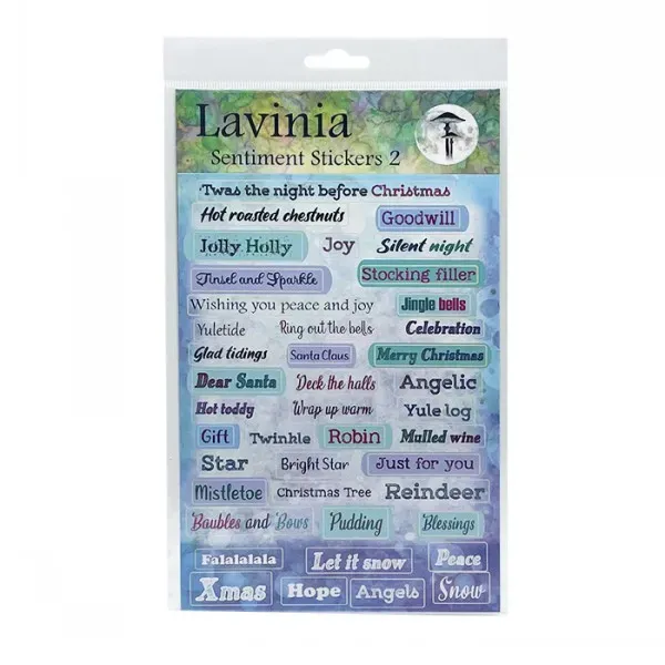 Lavinia Stamps Sentiment Stickers 2 Sprüche englisch