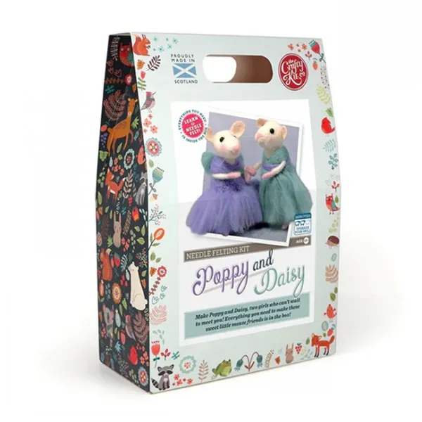 Lavinia Stamps Poppy and Daisy Nadelfilzset Geschenkbox