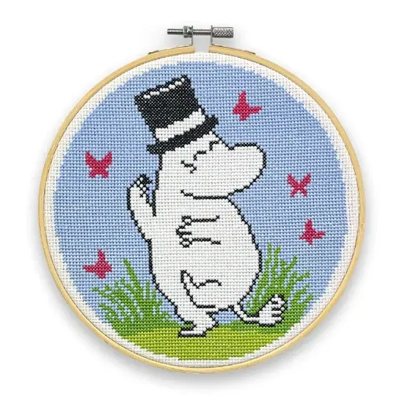 Lavinia-Stamps Moominpappa Dancing Stickset 18cm