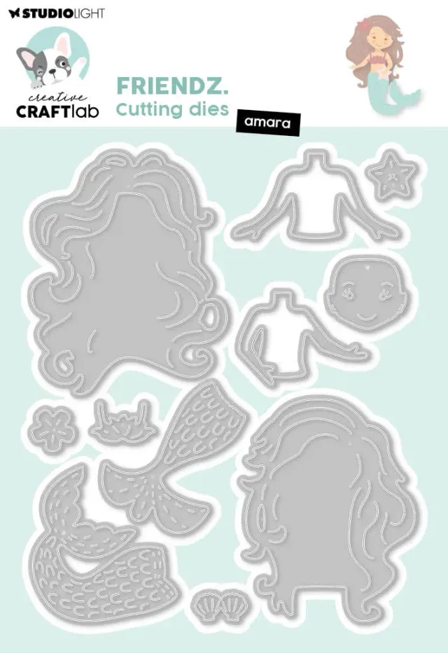 Creative Craftlab Friendz Amara Stanzschablone