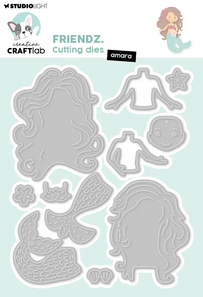 Creative Craftlab Friendz Amara Stanzschablone
